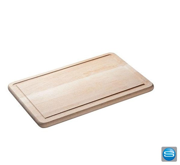 Rechteckiges Schneidebrett mit Ihrem Slogan