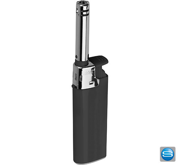 Elektronik Feuerzeug mit verlängertem Aufsatz als Werbegeschenk