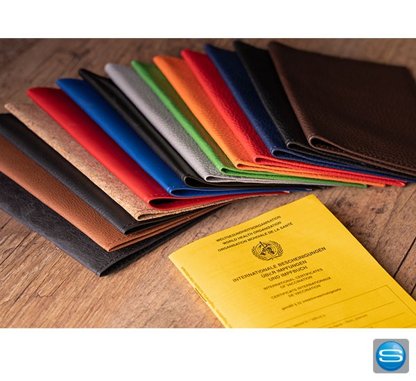 Impfpasshüllen als individuelles Werbegeschenk