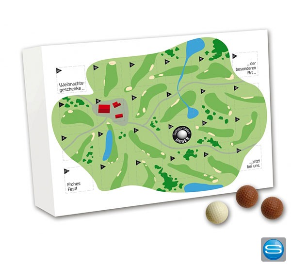 Golf Adventskalender als exklusives Werbegeschenk