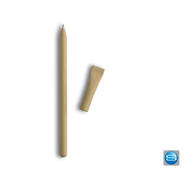 Kugelschreiber aus recyceltem Papier mit Logo