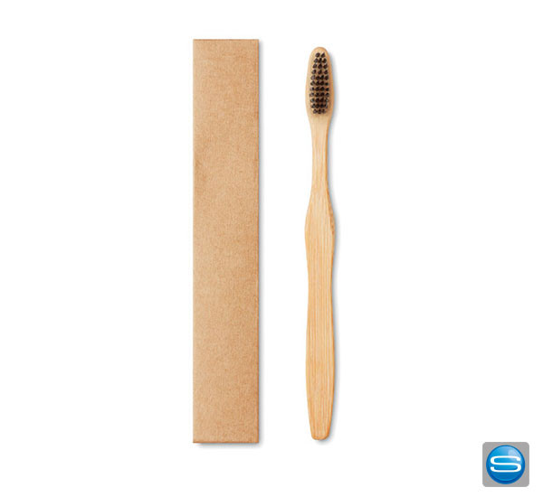 Zahnbürste aus Bambus mit Ihrem Logo