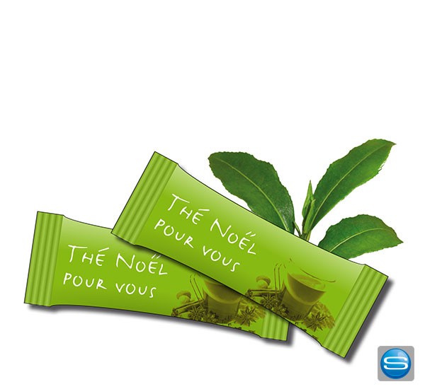 Weihnachtlicher Instant Tee als Werbemittel