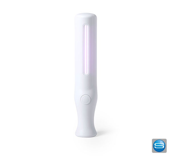Sterilisatorlampe mit UV Licht als Give Away mit Logo bedrucken