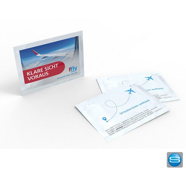 Brillenputztücher mit eigenem Aufdruck