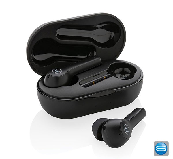 Motorola IPX5 TWS MOTO Buds 85 mit Logo bedrucken