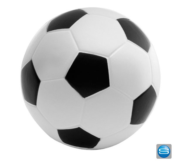 Anti Stress Fussball bedruckt als Werbegeschenk