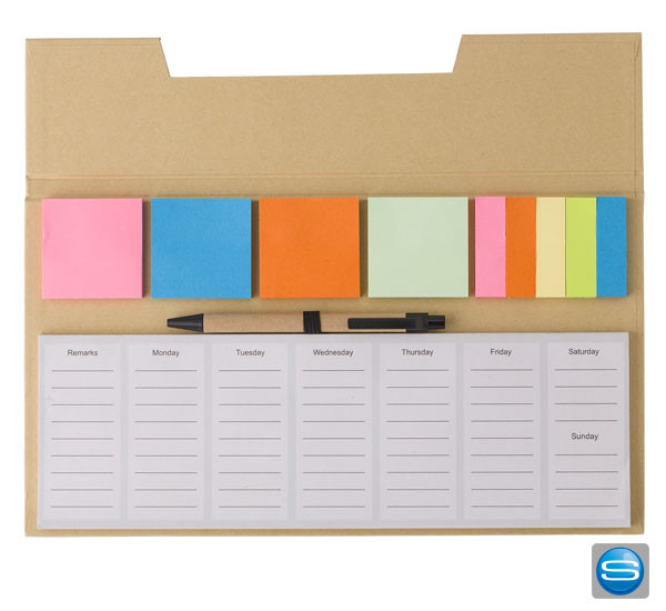 Papier-Memo-Set als Werbeartikel bedrucken lassen