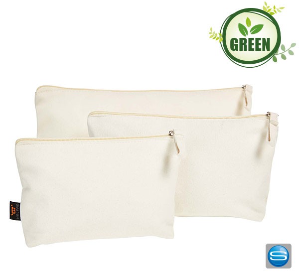 Halfar Kulturbeutel aus Organic Baumwolle mit Aufdruck