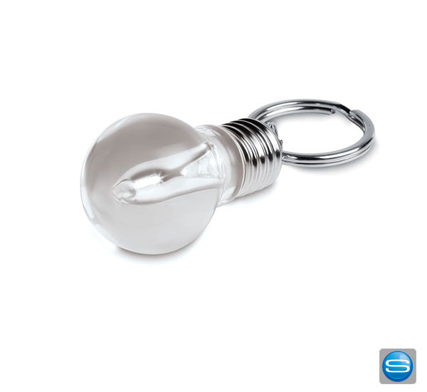 Glühbirne Schlüsselanhänger mit Ihrem Firmenzeichen