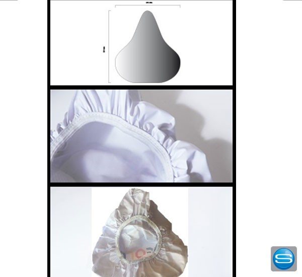 Budget Fahrradsitzbezug mit Logodruck